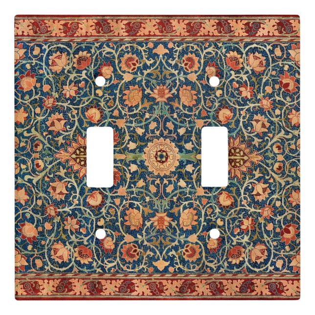 Holland Park Design (by William Morris) Light Switch Cover (Front)