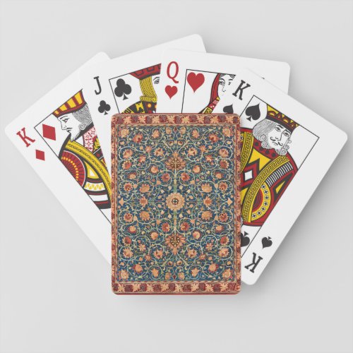 Holland Park Design by William Morris Playing Cards