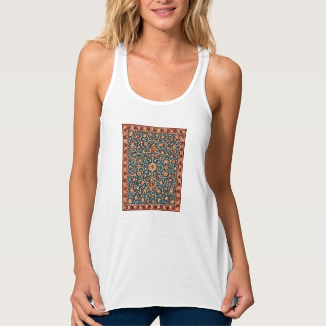 Holland Park Design (by William Morris) Tank Top (Front)