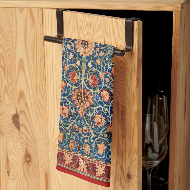 Holland Park William Morris Kitchen Towel (Thirds Fold)