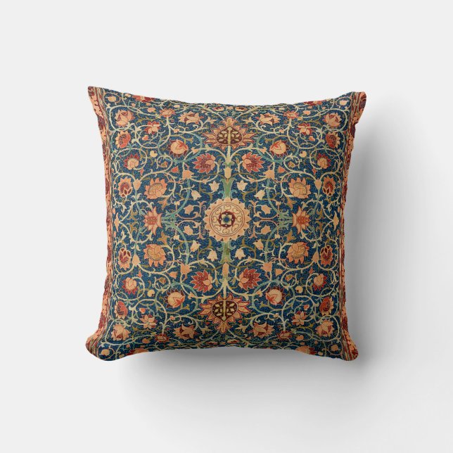 Holland Park William Morris Throw Pillow (Front)