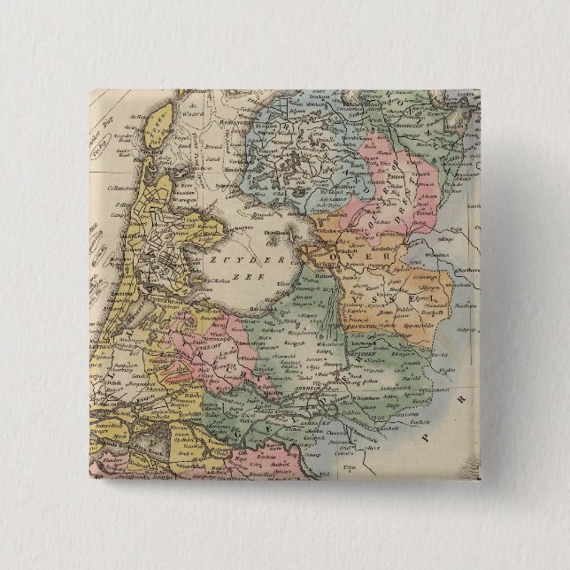 Holland Pinback Button (Front)