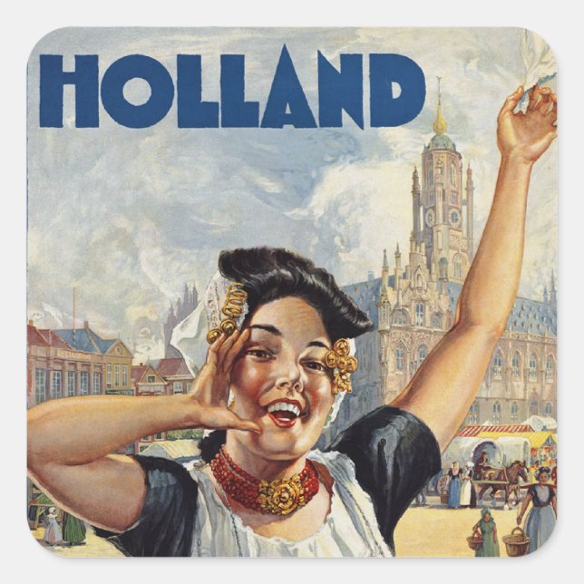 Holland Square Sticker (Front)