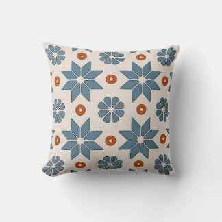 Holland Travel, Dutch Star Throw Pillow