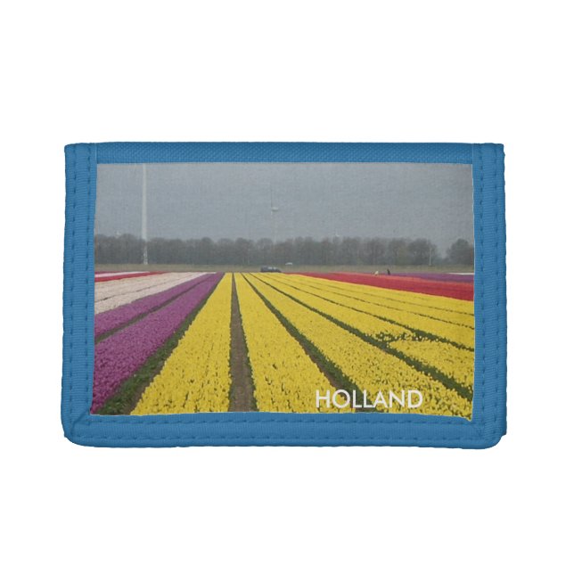 Holland Tulips Field Wallet (Front)