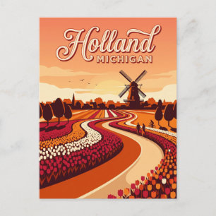 Holland USA Postcard