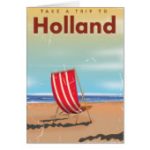 Holland vintage travel poster (Front)