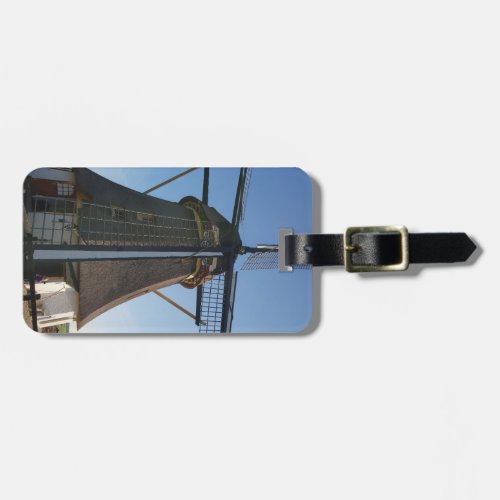 Holland Windmill Luggage Tag