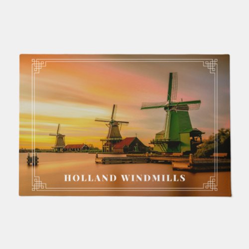 Holland windmills  doormat