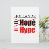 Hollande Not Hope but Hype - Letterhead (Standing Front)
