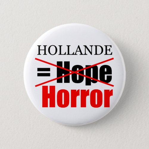 Hollande Not Hope  Horror _ R Button