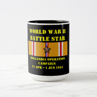 Hollandia Operation Campaign Two-Tone Coffee Mug