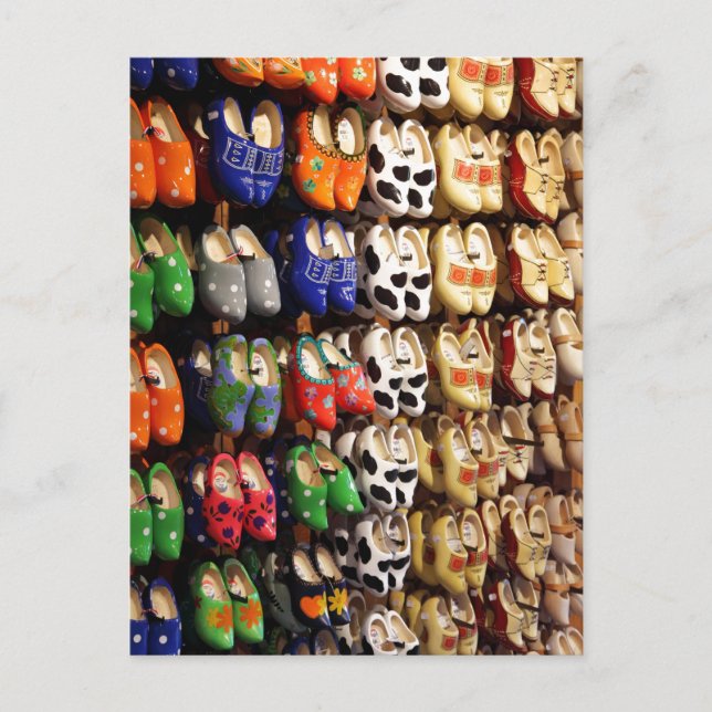 Holland's Colorful Dutch Clogs, Postcard (Front)