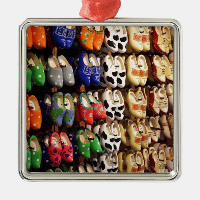 Holland's Dutch Clogs, Metal Ornament (Front)