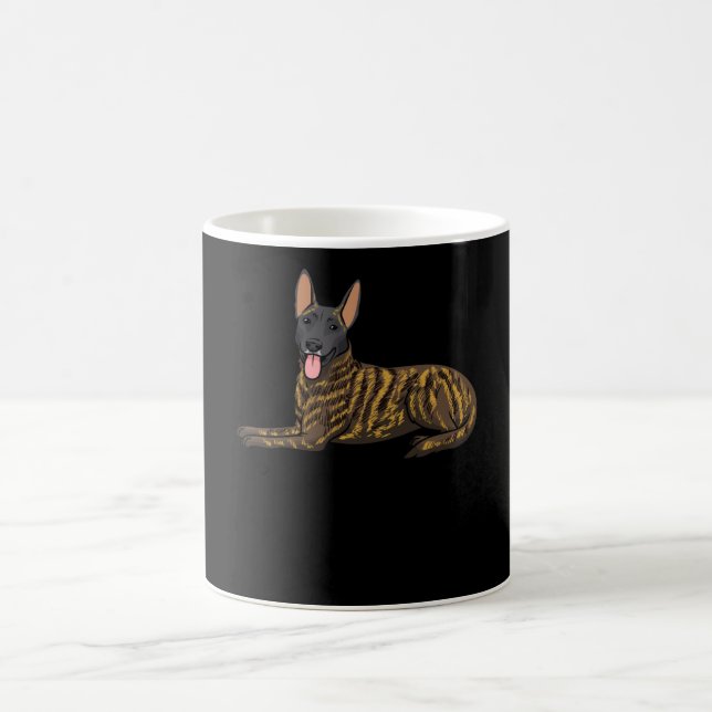Hollandse Herdershond Dutch Shepherd Dog Coffee Mug (Center)