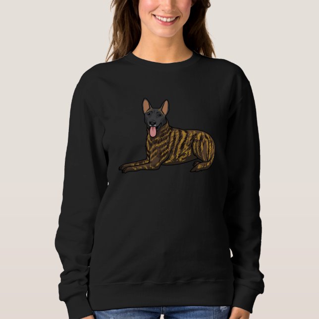 Hollandse Herdershond Dutch Shepherd Dog Sweatshirt (Front)