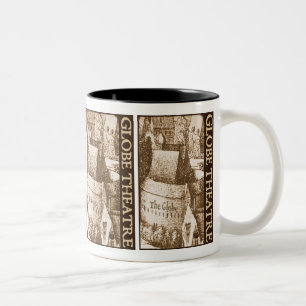 Hollar's Globe Theatre Two-Tone Coffee Mug