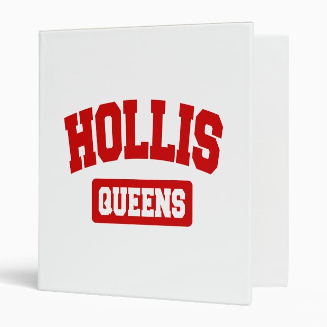 Hollis, Queens, NYC Binder (Front/Inside)