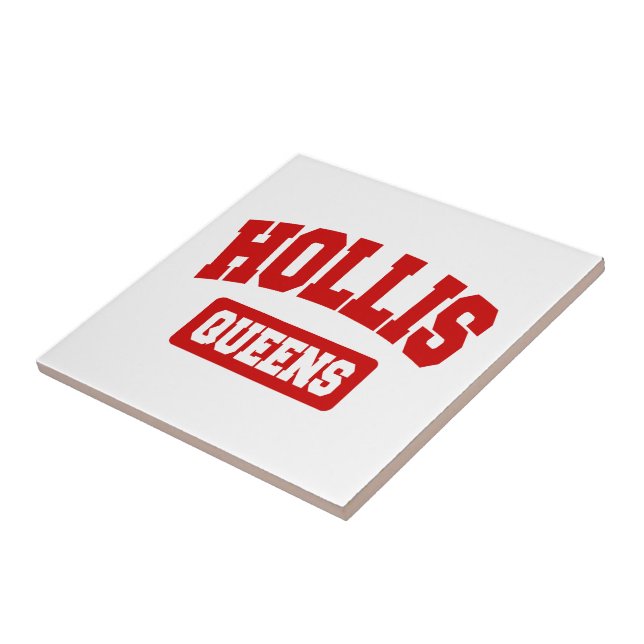 Hollis, Queens, NYC Ceramic Tile (Side)