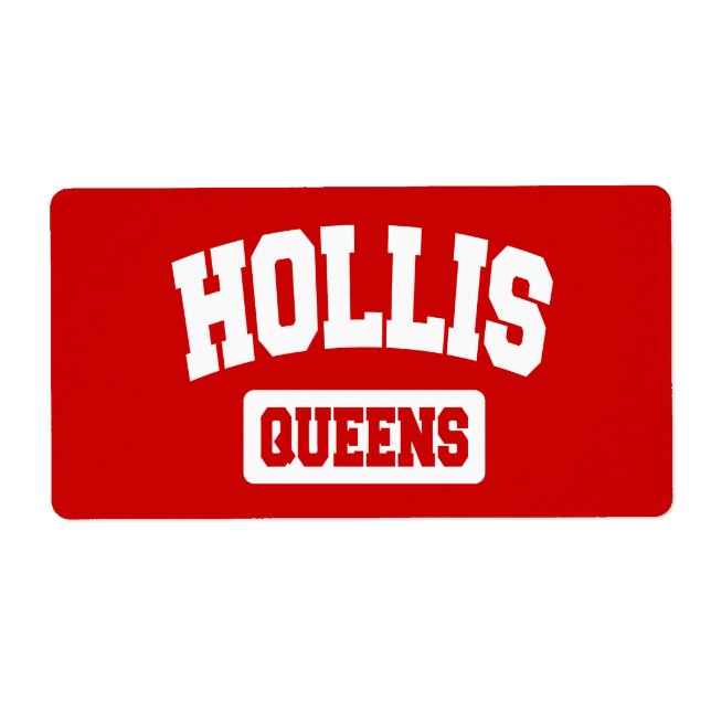 Hollis, Queens, NYC Label (Front)