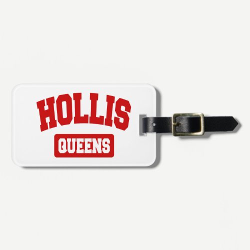 Hollis, Queens, NYC Luggage Tag