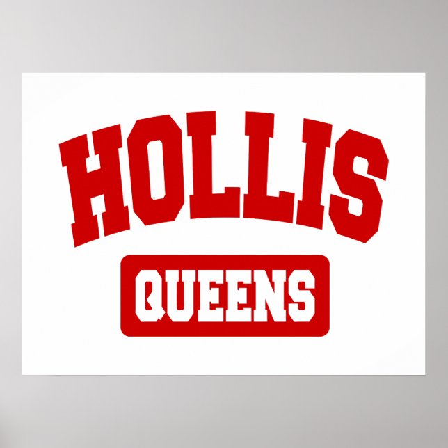 Hollis, Queens, NYC Poster (Front)
