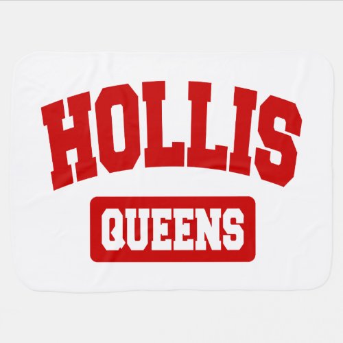 Hollis Queens NYC Receiving Blanket