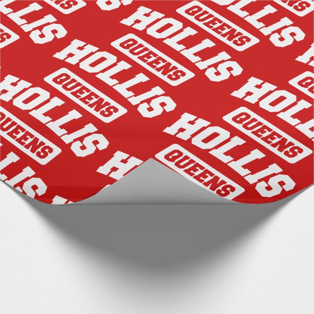 Hollis, Queens, NYC Wrapping Paper (Corner)