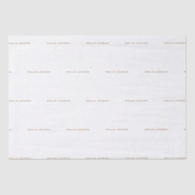 Hollis Tissue Paper (Front)