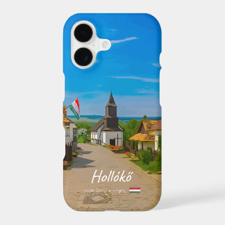 Hollókő, Hungary - Historic Village Street iPhone 17 Case