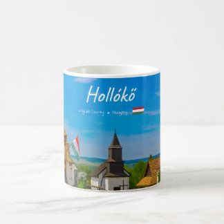 Hollókő, Hungary - Historic Village Street Coffee Mug