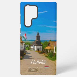 Hollókő, Hungary - Historic Village Street Samsung Galaxy S22 Ultra Case