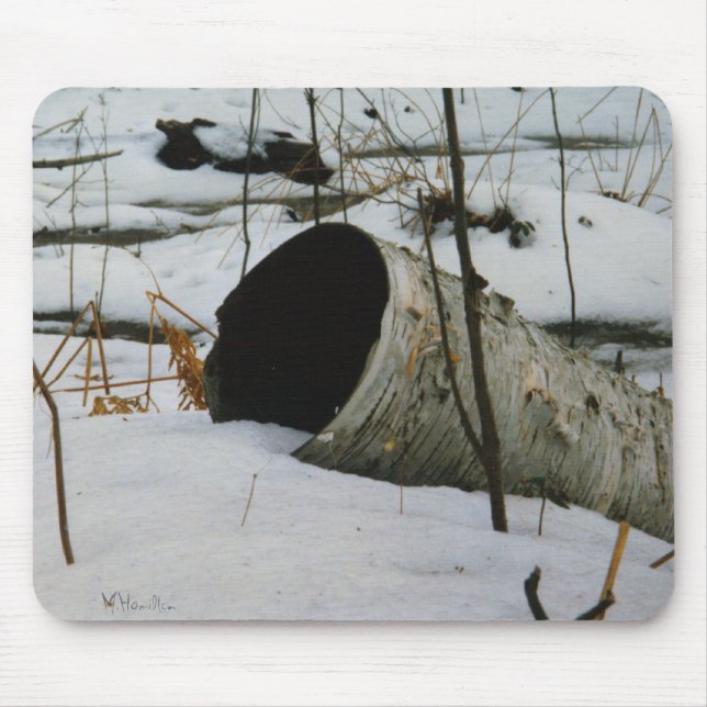 Hollow Birch Mouse Pad (Front)