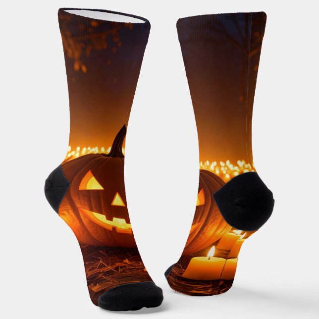Hollow Flame Socks (Angled)