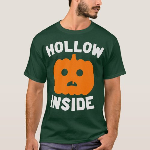 Hollow Inside Funny Halloween Pumpkin JackoLantern T_Shirt