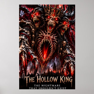 Hollow King Three Faced Nightmare Poster