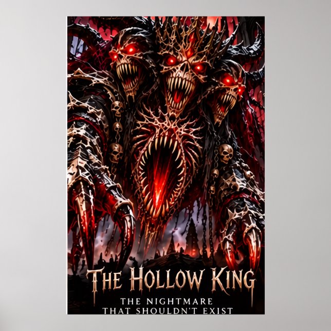 Hollow King Three Faced Nightmare Poster (Front)