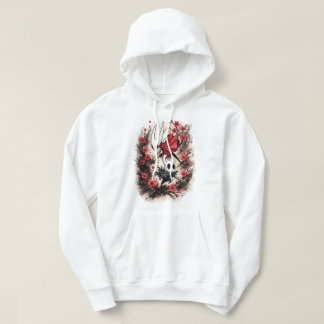 Hollow Knight Hornet Cherry Blossom Gaming Art Hoodie