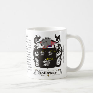 Holloway Family Coat of Arms Mug