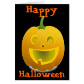 Holloween Greeting Cards - Jack O Lantern - Gifts (Front)
