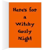 Holloween Greeting Cards - Jack O Lantern - Gifts (Inside (Right))