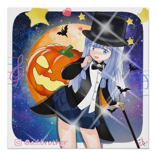 Holloween Viola Poster (Front)