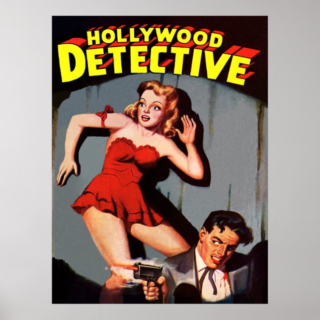 Hollwood Detective Poster (Front)