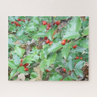 Holly and Berries Jigsaw Puzzle