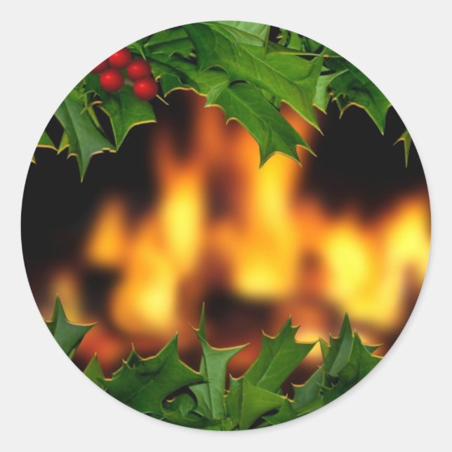 Holly and Hearth stickers (Front)