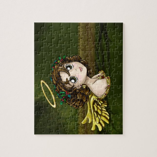 Holly Angel Jigsaw Puzzle (Vertical)