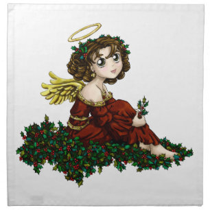 Holly Angel Napkin