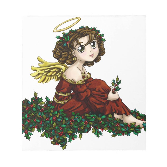 Holly Angel Notepad (Front)