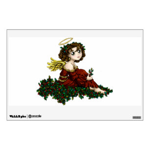 Holly Angel Wall Decal