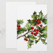 Holly Berries 001 (Front/Back)